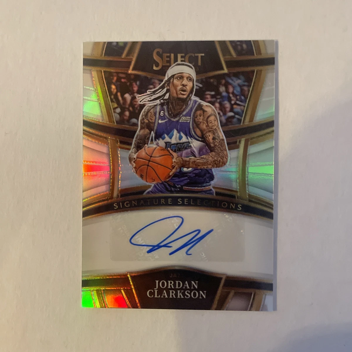 Jordan Clarkson Basketball Autographed Sports Trading Cards
