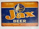 Jax Beer Sign - Jax Brewing - Retro Vintage Beer Jacksonville Florida