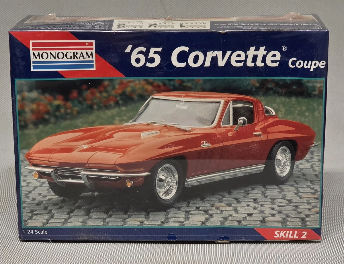 Monogram Corvette In Vintage Automotive Toy Models & Kits for sale