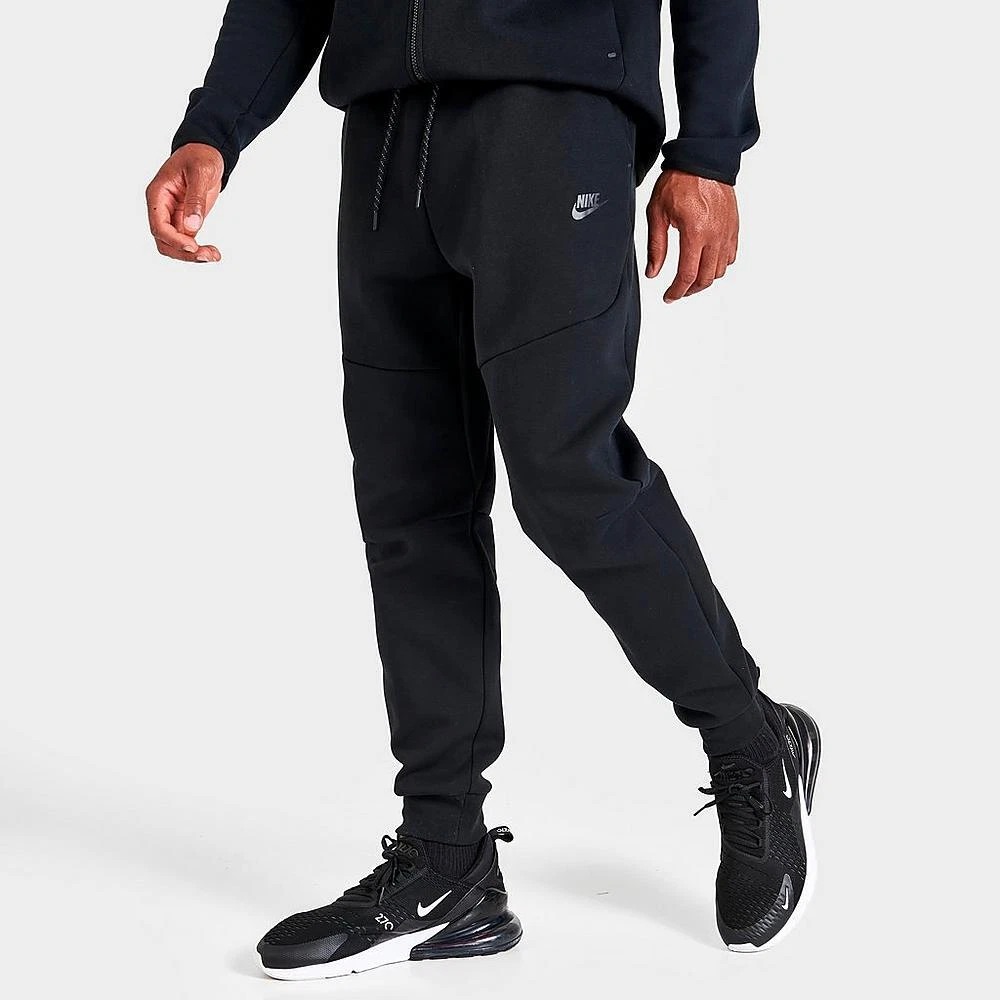 Jet Black Joggers