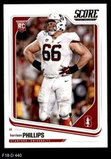 2018 Score #440 Harrison Phillips Bills RC Stanford 8 - NM/MT