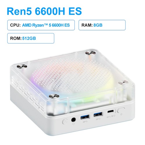 Mini PC Windows11 WiFi6 Gaming PC 4.2GHz CPU M.2 SSD Display Computer Support 4K - 第 24/27 張圖片