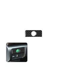 Carbon Fiber Interior ECON Button Panel Cover Trim Fit For Honda Accord 2013-17
