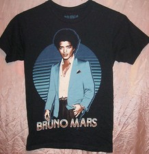 BRUNO MARS AUTHENTIC 2013 MOONSHINE JUNGLE CONCERT PHOTO TOUR SHIRT SMALL MINT