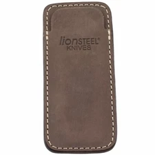 Lionsteel Vertical Leather Knife Sheath Brown Fits Opera Jack Gitano Bestmanmore