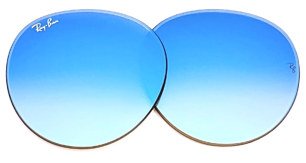 Mirrored Lenses Ray Ban Blue Gradient Mirror Ray-Ban RB3025 - Main Image