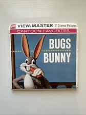 View-Master Bugs Bunny GAF 3 Reel Set B531 Warner Bros 1959