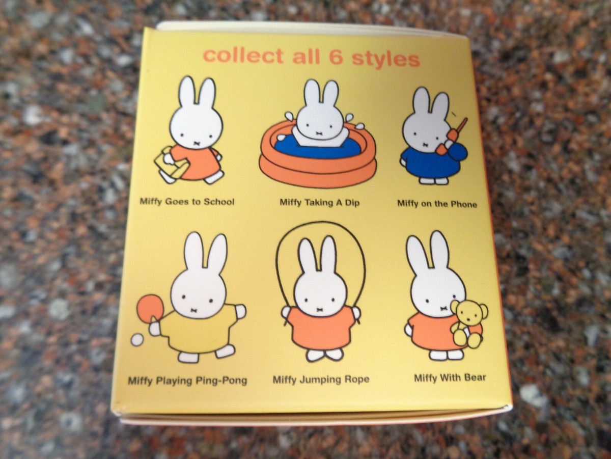 Lot 4 Smoko Miffy Doing Things Blind Box 6 Possible Designs
