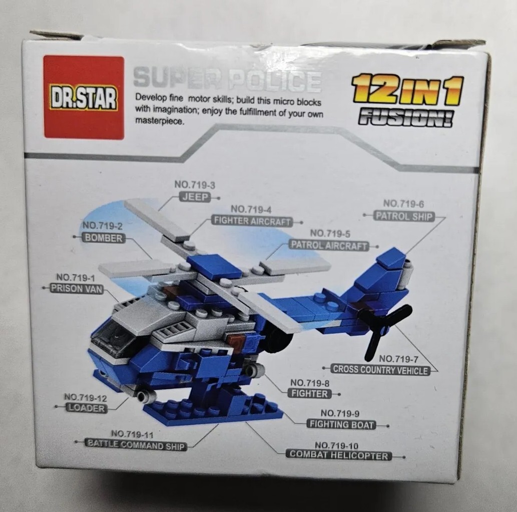 Dr.Star Building Blocks Set - Super Police 