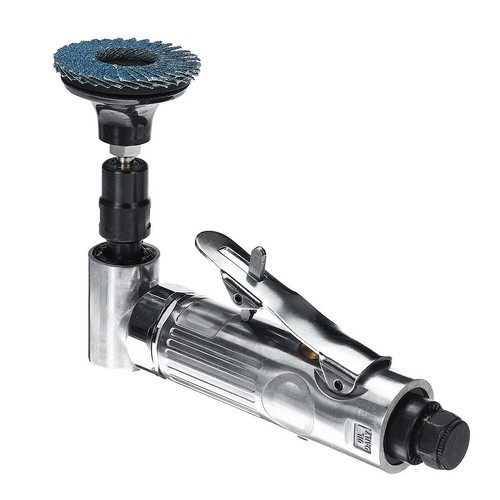 90 Degree Air Angle Die Grinder -1/4" Mini Pneumatic Polishing Carving Tool Kit - Picture 10 of 12