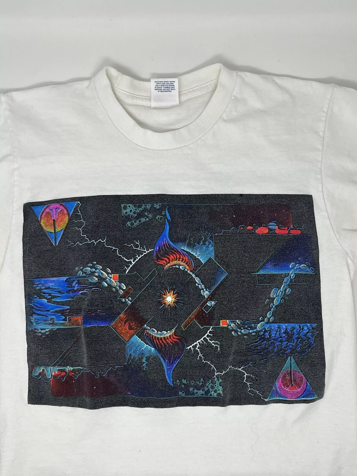 T shirt graphique double face blanc Supreme Trip Reset 2015 (S)