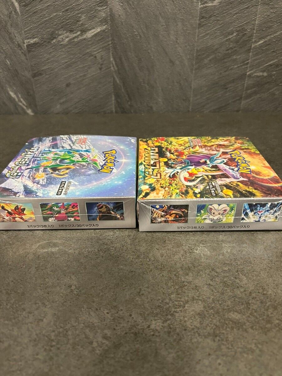 Pokemon Card Booster Box Wild Force & Cyber Judge sv5K sv5M Pokemon Card Booster Box Wild Force & Cyber Judge sv5K sv5M