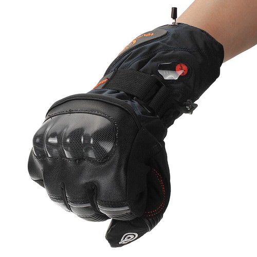 Rechargeable 5600mAh Battery Electric Heated Gloves Motorcycle Waterproof M XL - Picture 15 of 21