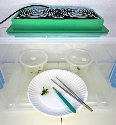 ProClone Clean Air Box- DIY Laminar Flow Hood - 3D Printed from Recycled Plastic