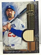 Adrian Gonzalez 2016 Topps Tier One 1 Relic GU Bat #'d 104/399 - LA DODGERS