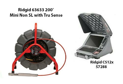 Ridgid 200' Mini Reel Non SL with Tru 