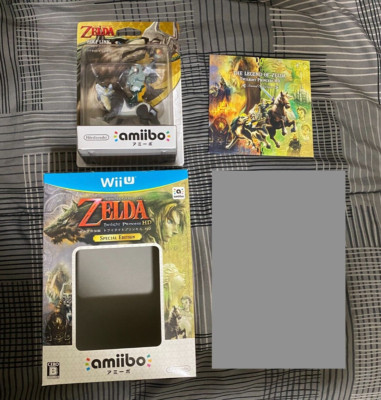 Legend of Zelda Twilight Princess Wii U HD Wolf Link and Sound Track *NO GAME*