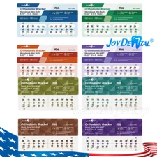 Dental Orthodontic Brackets Mini Roth/MBT 022 018 Hook 3/345 Monoblock/Mesh Base