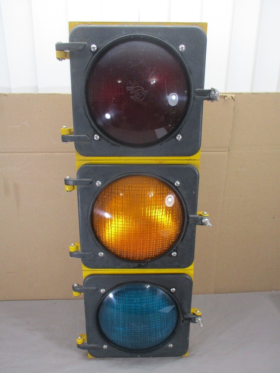 Vintage Eagle Brand Bliss Traffic Signal Light Stop & Go Light 3