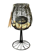 Cork Holder Wine Glass Cork Cage Wine Collector Enthusiast Barware Caddy Display