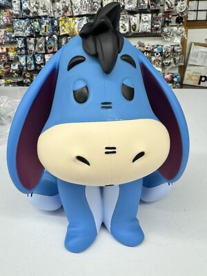 Disney Winnie The Pooh Eeyore PVC Coin Bank Licensed Monogram