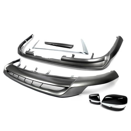 USA For 14-22 Lexus GX460 & Molding Trim Body Kit Front Rear Lower Lip Splitter - Picture 4 of 14