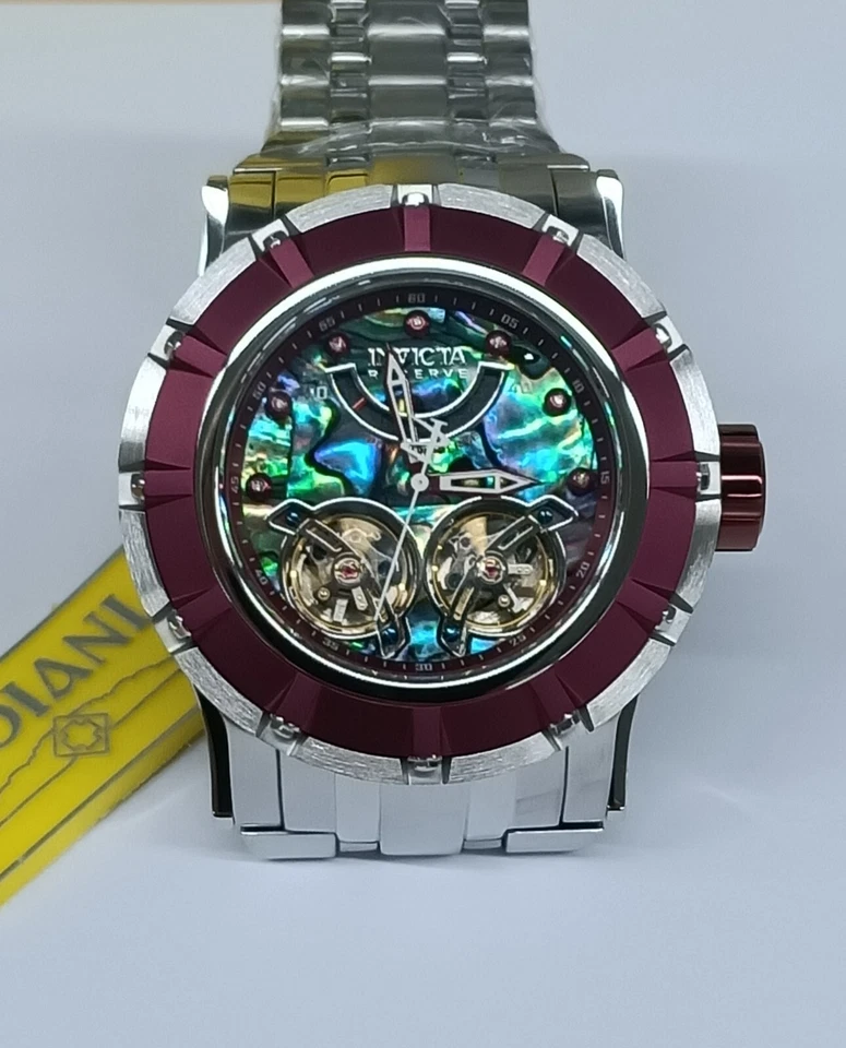 INVICTA RESERVE S1 Dual Open Heart Automatic Mens 54mm Watch 43229 NEW With Tags - image 3 of 4