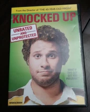 Knocked Up (DVD, 2007, Unrated and Unprotected Widescreen) USED Fast Shipping