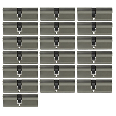 19x Profilzylinder 65mm 30/35 Not + Gefahr 95 Schlüssel Gleichschließend Schloss