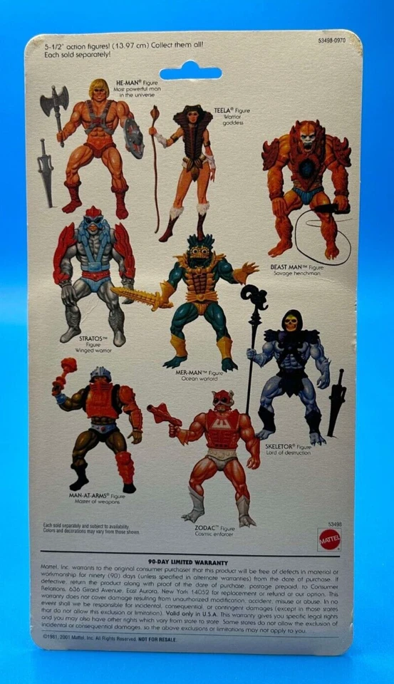 MOTU, Conmemorativo Zodac, MISB, Caja Sellada, Sin usar, Figura Masters of the Universe Foto 2 de 2