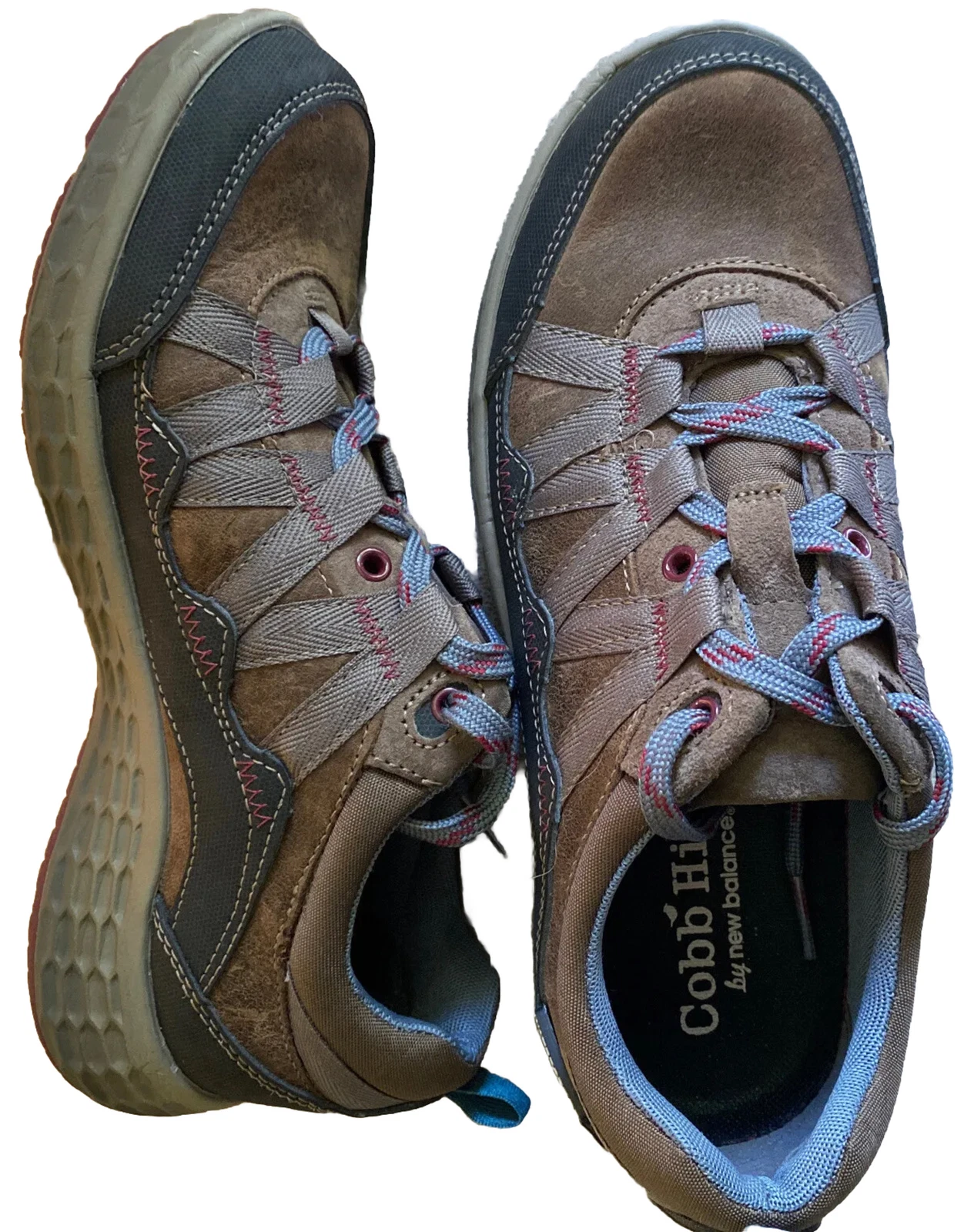 New Balance Cobb Hill Freshexcel sneaker da passeggio in pelle marrone da donna taglia 7