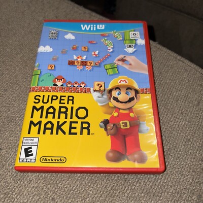Wiiu Super Mario Maker-no manual