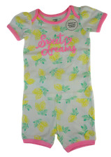 George 2 en 1 bébé fille short été combiné avec Tshirt Sweet Dreams Print