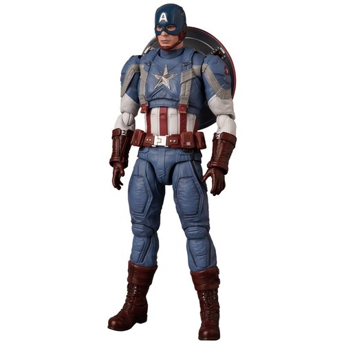 MAFEX No.220 CAPTAIN AMERICA Classic Suit The Winter Soldier Medicom Toy Figure - Picture 4 of 13