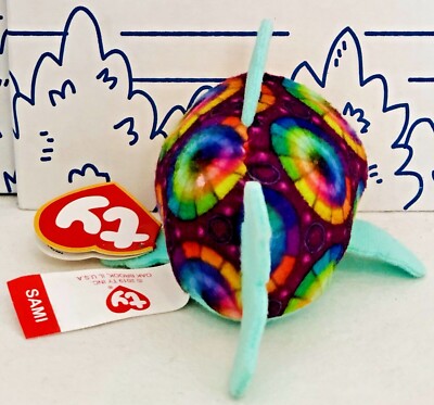 New McDONALDS TY TEENY TYs BEANIE BOOS Sami Goldfish Plush Doll