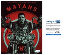 JD Pardo ‘Mayans M.C.’ Signed Autograph 8x10 Photo ‘EZ’ ACOA J.D.