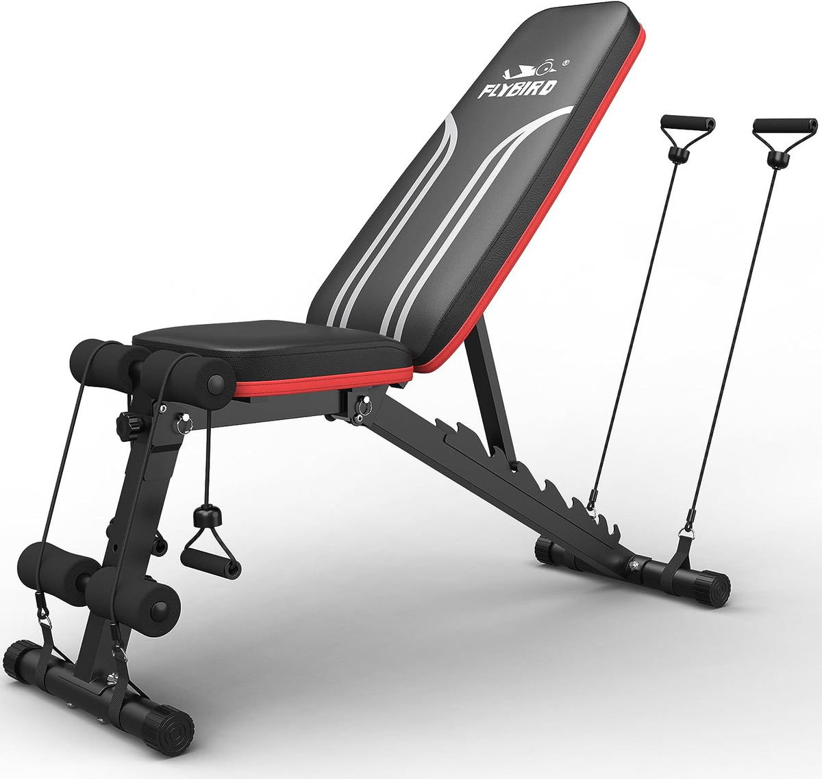 FLYBIRD Adjustable Bench Home Gym Full Body Workout Foldable