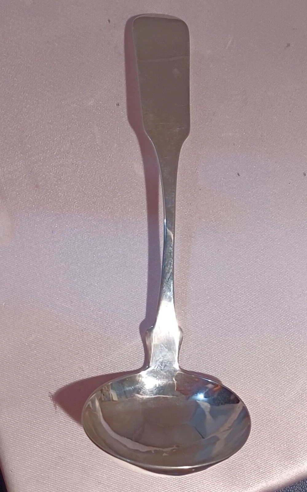 Coin Silver Mead & Adriance St. Louis Gravy Ladle