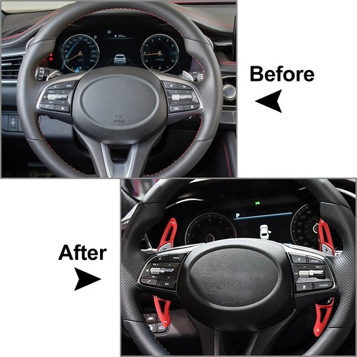2Pcs Steering Wheel Paddle Shifter For Hyundai Genesis G70 Sonata Tucson 2021-23 - Picture 7 of 13