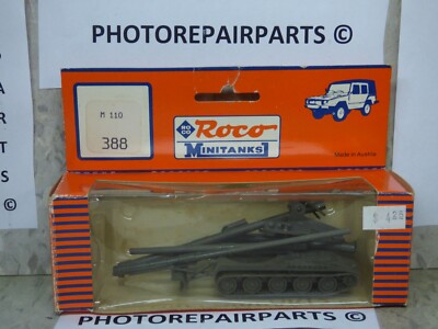 Roco Minitanks New 1/87 Modern US M-110 155mm, 203mm SP Artillery Lot #104BB 