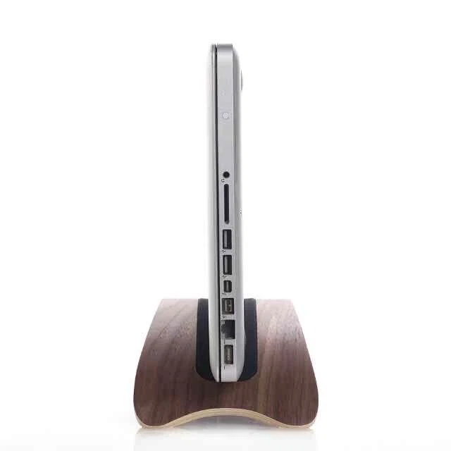 Wooden Universal Table Stand For MacBook Pro+MacBook Air(Brown). Android - Image 2 of 4