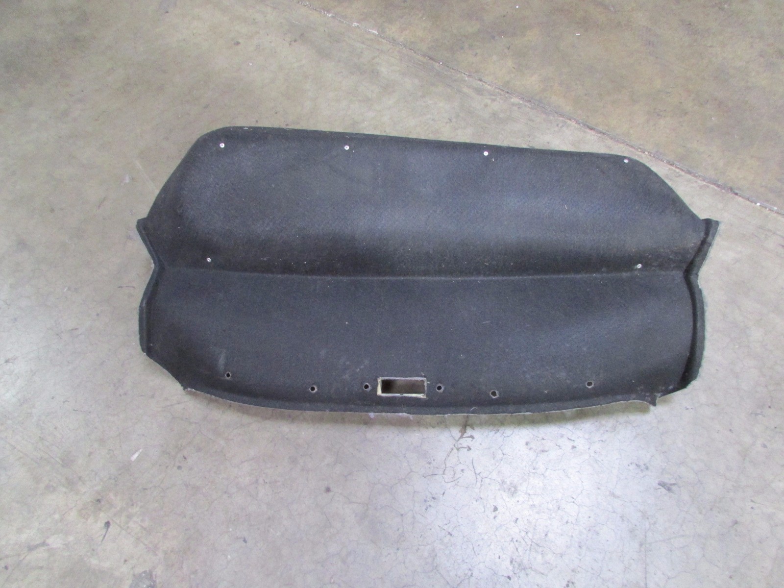 Maserati Spyder, Trunk Back Wall Carpet, Used, P/N 66739800