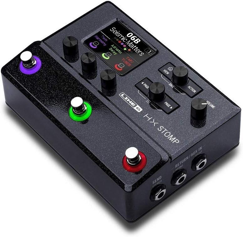 Line 6 HX Stomp Guitar Multieffects Floor Processor for sale