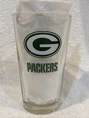 RARE Green Bay Packers 6 Inch Hornsby's Draft Cider Pint Glass, VERY ...