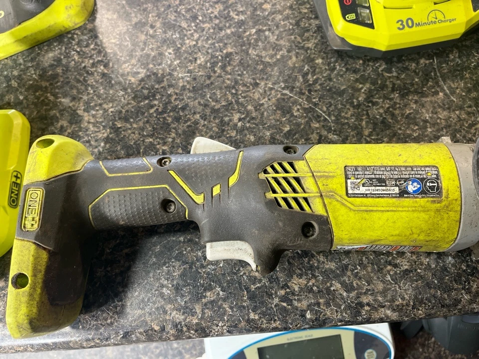 USED RYOBI 18V 5PC Cordless Cordless COMBO TOOL SET Drill Light (QUI003192) - Image 4 of 4