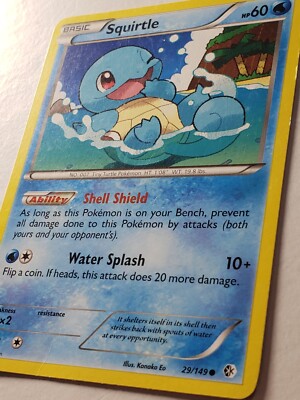 Squirtle 29/149 PL - Boundaries Crossed Pokemon Card - Kanako Eo