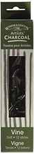 Winsor & Newton Artist Vine Charcoal Sticks, Soft,  Assorted Styles , Patterns 