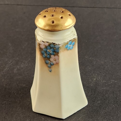 Shakers sale e pepe bianco e oro Royal Austria con motivo floreale vintage - Foto 10 di 10