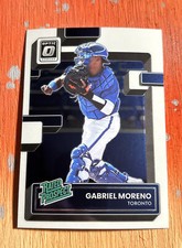 2022 Donruss Optic Baseball Gabriel Moreno Rated Prospect #RP-4 Blue Jays