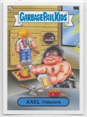 Garbage Pail Kids 35th Anniversary All Grown Up Axel Throws (16b)